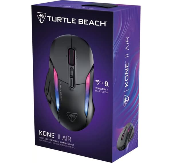 Turtle Beach trådløs mus Kone II Air, svart
