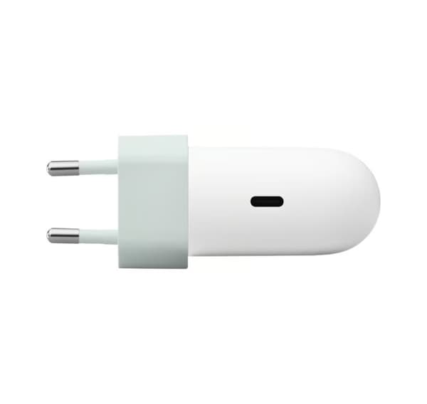 Google strømadapter USB-C 45W, hvit