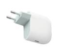 Miniatyrbilde 1 av 3: Google strømadapter USB-C 45W, hvit