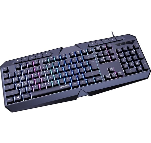 Speedlink-tastatur Ludicium RGB Rainbow US (SL-670004-BK-US)