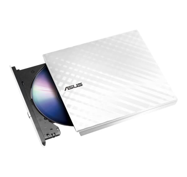 Asus DVD/CD-brenner SDRW-08D2S-U, hvit Hvit