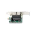 Miniatyrbilde 5 av 7: Digitus, Gigabit Ethernet PCI Express-kort, 2-ports 32-bit, lavprofilbrakett, Intel brikkesett, DN-10132