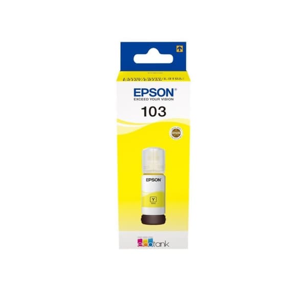 Epson blæk 103 EcoTank, gul