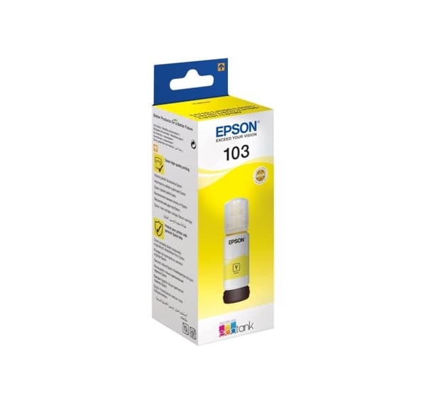 Epson blæk 103 EcoTank, gul