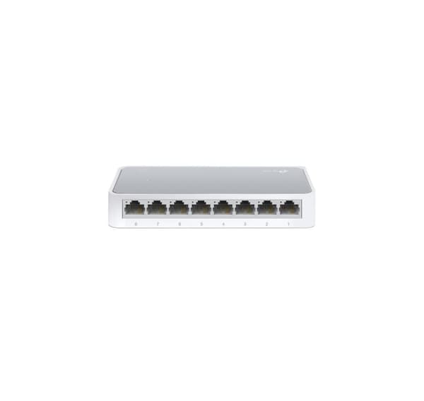 TP-Link switch 8-ports TL-SF1008D Hvid