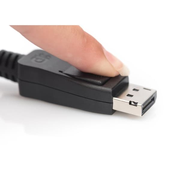 Digitus, DisplayPort till DisplayPort, anslutningskabel, AK-340106-020-S