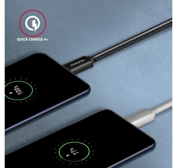 AXAGON, USB Typ C - USB Typ A, Data och laddning USB 3.2 Gen1-kabel, 1,5 m, BUCM3-AM15AB