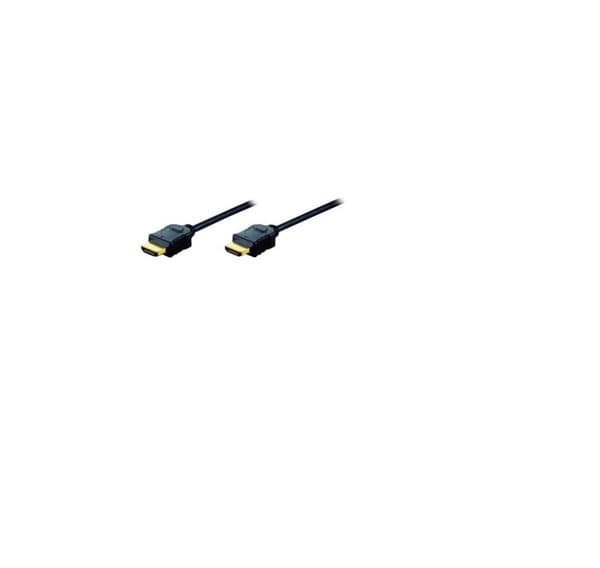 Digitus, HDMI till HDMI, HDMI High Speed anslutningskabel, AK-330107-100-S