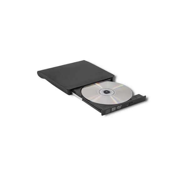 Qoltec extern DVD/CD-brännare USB 3.0, svart Svart