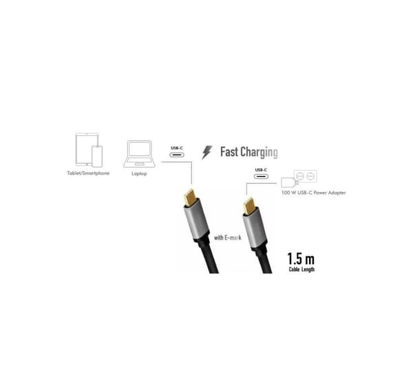 Logilink, CUA0106 USB 2.0 Type-C-kabel