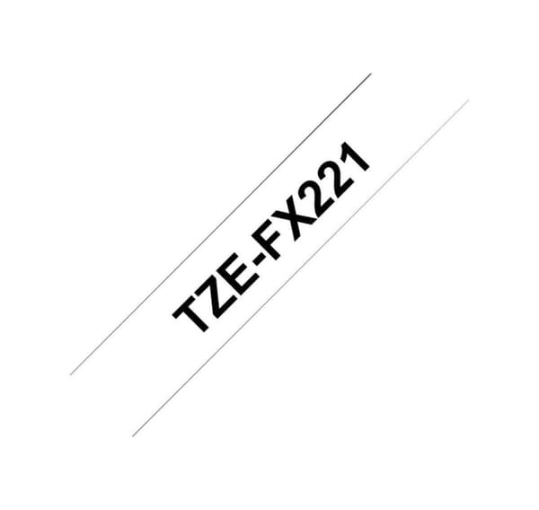 Brother, TZe-FX221 Flexibel ID-laminerad tejp
