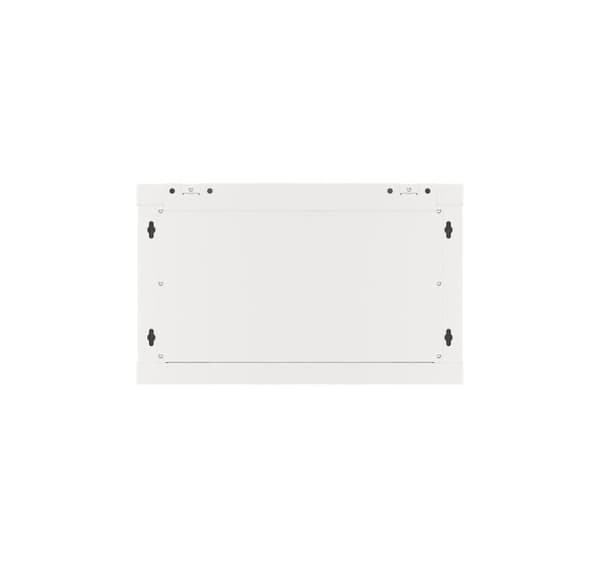 Lanberg Rackskap 19" veggfeste 12U/600x450 for selvmontering med metalldør (flatpakke), grå