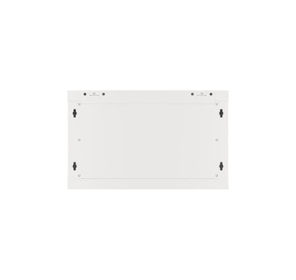 Lanberg Rackskab 19" vægmontering 6U/600x450 til selvmontering med metaldør (fladpakke), grå