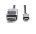 Miniatyrbild 3 av 7: Digitus, USB-C till DisplayPort, dubbelriktad adapterkabel, DB-300334-010-S