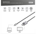 Miniatyrbild 5 av 7: Digitus, USB-C till DisplayPort, dubbelriktad adapterkabel, DB-300334-010-S