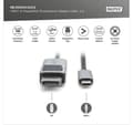 Miniatyrbild 6 av 7: Digitus, USB-C till DisplayPort, dubbelriktad adapterkabel, DB-300334-010-S