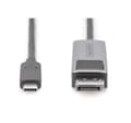 Miniatyrbilde 3 av 3: Digitus, USB-C til DP, toveis adapterkabel, DB-300334-020-S