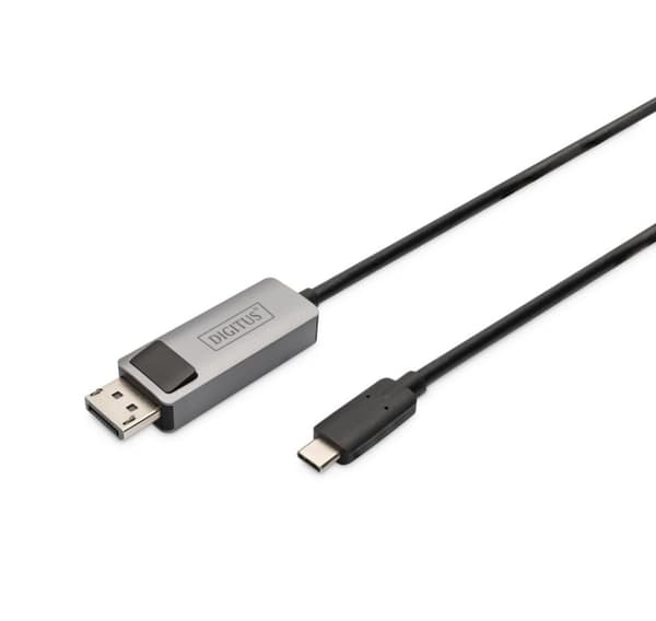Digitus, USB-C til DP, toveis adapterkabel, DB-300334-020-S