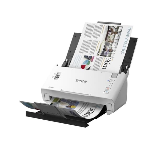 Epson, WorkForce DS-410 Sort, Hvid
