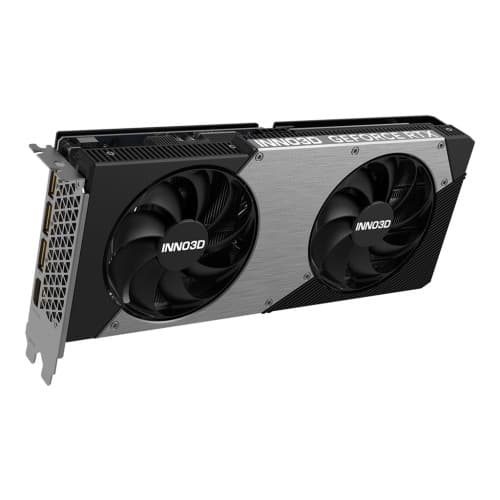 Inno3D GeForce RTX 5060 Ti 16GB TWIN X2 - grafikkort - GeForce RTX 5060 Ti - 16 GB Svart, Grå