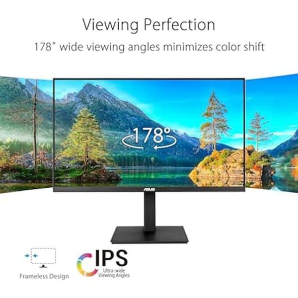 Skärm - ASUS - VA27UQSB - 27 tum - 4K UHD - Svarstid 5 ms