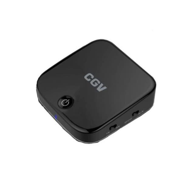 Bluetooth-sändare/mottagare - CGV - MyBT RT - SPDIF och RCA digitala ljudingångar och utgångar - 15 timmars batteritid - NFC