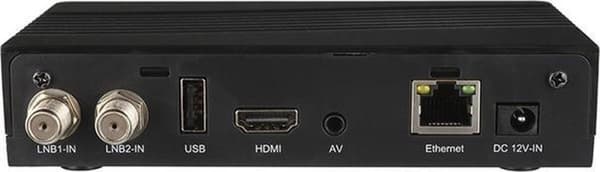Xoro HRS 9194, Twin HD DVB-S2 vastaanotin, musta, PVR Ready