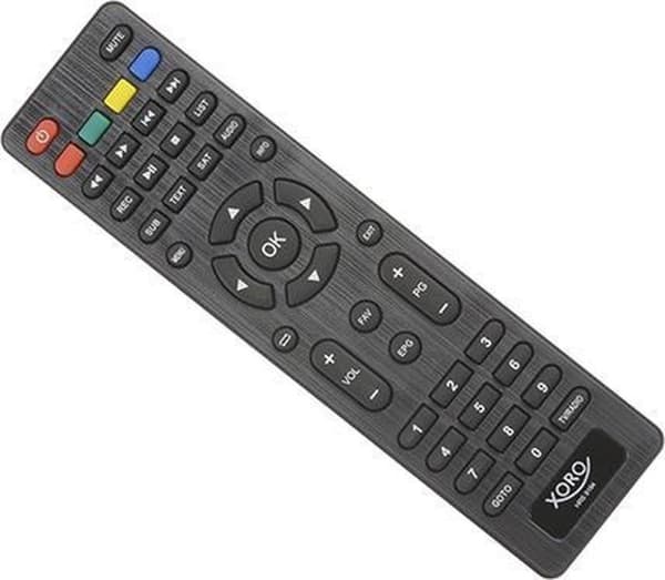 Xoro HRS 9194, Twin HD DVB-S2 vastaanotin, musta, PVR Ready