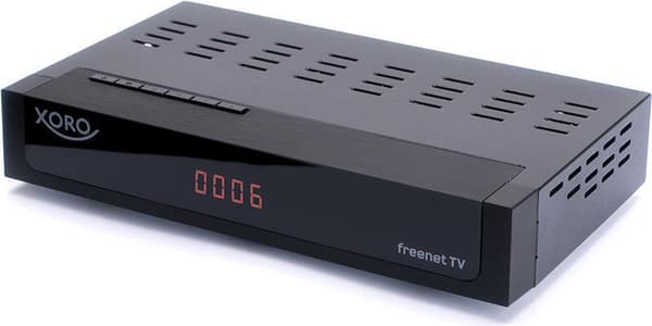 Xoro HRT 8770 Twin - Kabel - Ethernet (RJ-45) - Satellit - 4K Ultra HD - DVB-C,DVB-T,DVB-T2 - 1280 x 720,1920 x 1080,3840 x 2160 - ASP,H.264, H.265,HE