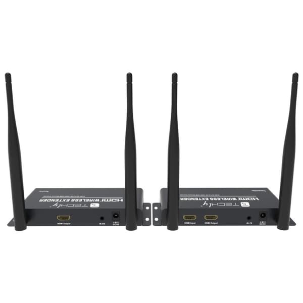 Techly IDATA HDMI-WL212 audio/video extender AV-sändare & mottagare Svart