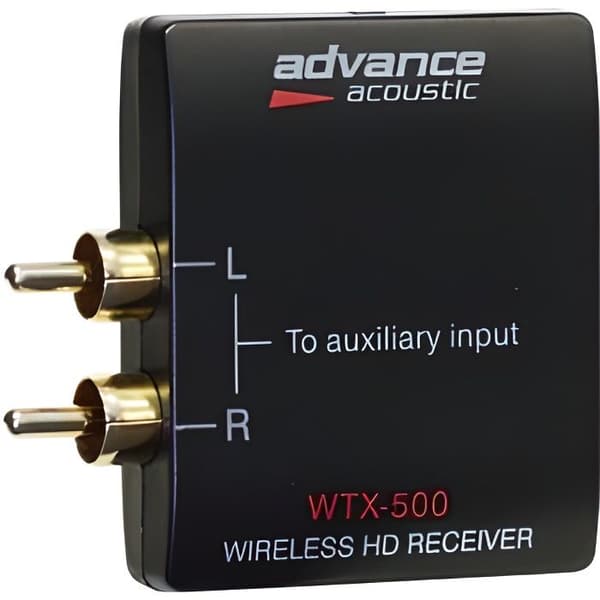 Bluetooth-mottagare RCA - ADVANCE - WTX-500 Svart - apt-X codec - Format AAC, WAV, FLAC och APE