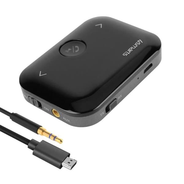 Bluetooth Audio Transmitter 3,5 mm uttag med 4Smarts Hands-Free Kit