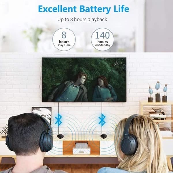 Bluetooth 5.0 Adapter Bluetooth Audio Receiver Sändare Receiver 2in1,3.5mm Audio Output Adapter-Conver 73
