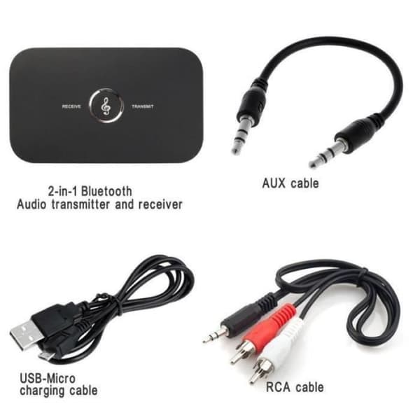 Bluetooth-sändaremottagare Musou Bluetooth 40-sändaremottagare Trådlös Bluetooth-ljudadapter 2-i-1 TV MP3 MP