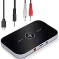 Miniatyrbild 1 av 4: Bluetooth Adapter ReceiverOzvavzk Bluetooth Transmitter Receiver 50 Transmitter Bluetooth Audio Receiver 2 i 1 med Au-utgång