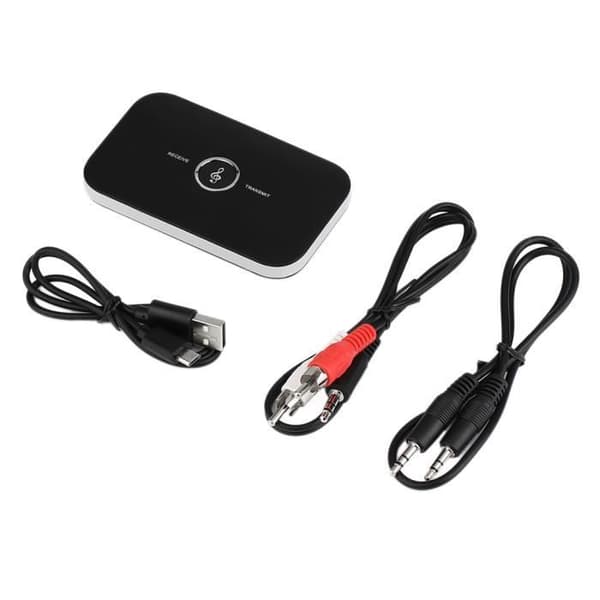 2-i-1 Bluetooth-sändare och mottagare ljudadapter