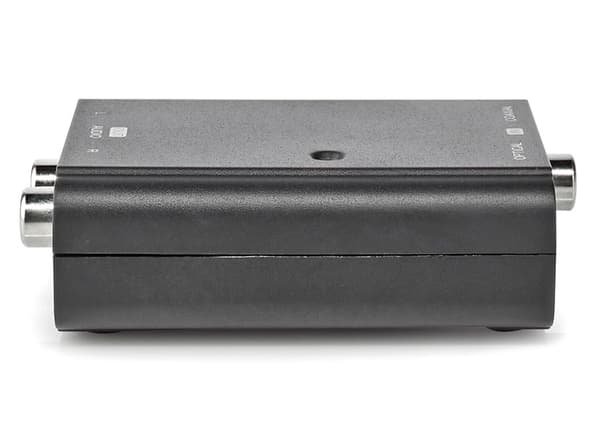 NEDIS převodník digitálního zvuku na stereofonní/ 1cestný/ zásuvka RCA + zásuvka Toslink/ 2x zásuvka RCA (Stereo)