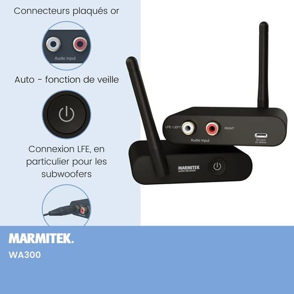Ljudmottagare - ljudsändare Marmitek - 25008451