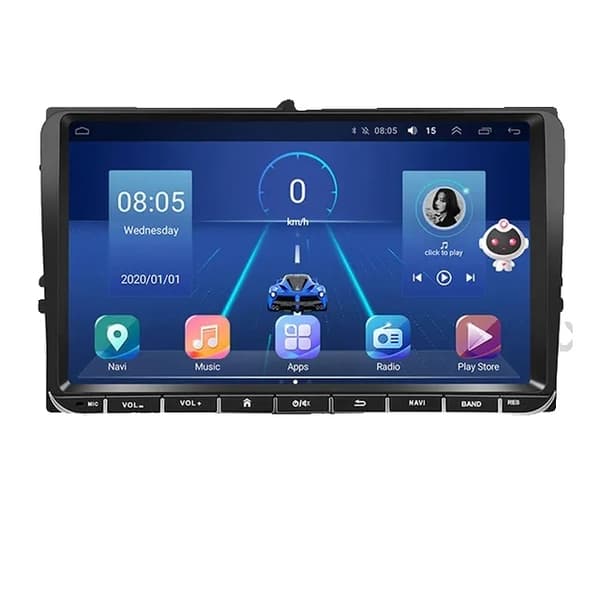 Bilstereo, Android Auto, GPS-navigation, 4G 64G