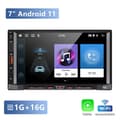 Pikkukuva 2 / 2: Auton monimedia soitin, Android 11, GPS-navigointi, 2-32G Carplay 12led