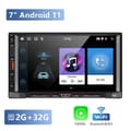 Pikkukuva 2 / 2: Auton monimedia soitin, Android 11, GPS-navigointi, 2-32G Carplay 12led