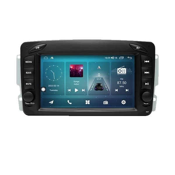 Auton monimedia soitin, Android 12, Langaton Carplay, 6GB 128GB OBD-kamera