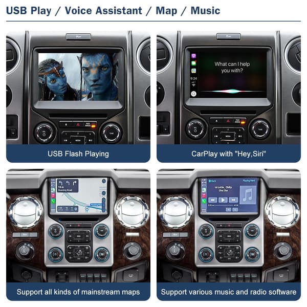 Langaton CarPlay, Ford Sync 2 -yhteensopivuus, Android Auto -integrointi