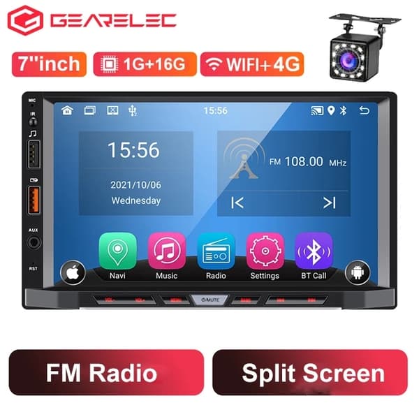 Bilradio, Android 11, Carplay, 2-32GB