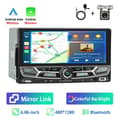 Miniatyrbild 2 av 2: Carplay Android Auto Stereo, Universell Kompatibilitet, Pekskärmsdisplay, Trådbunden carplay