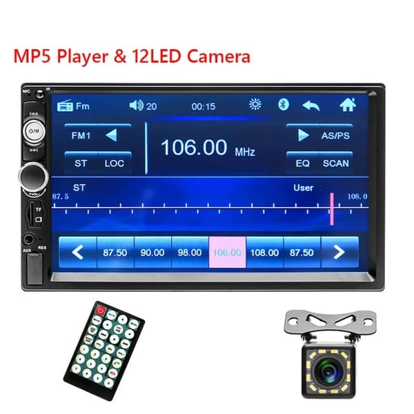 Auton monimedia soitin, Android Mirrorlink, Bluetooth-yhteys, vain radio