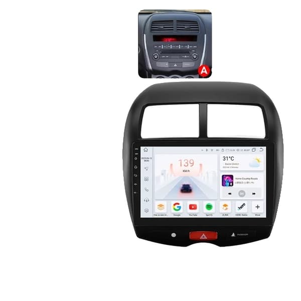 Android Autoradio, Intelligent Bilsystem, GPS Navigation, P2CP-2G 32G-4core-B