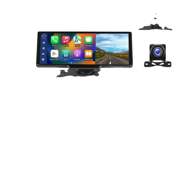 Dash-kamera, langaton yhteys, GPS-navigointi, B Ei etukameraa