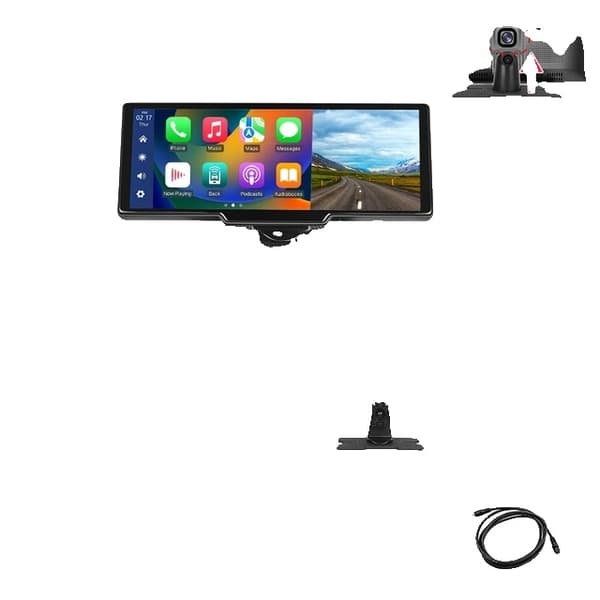 Dash-kamera, langaton yhteys, GPS-navigointi, B Ei etukameraa