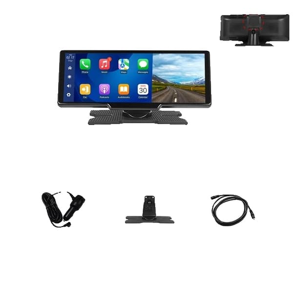 Dash-kamera, langaton yhteys, GPS-navigointi, B Ei etukameraa B No front camera